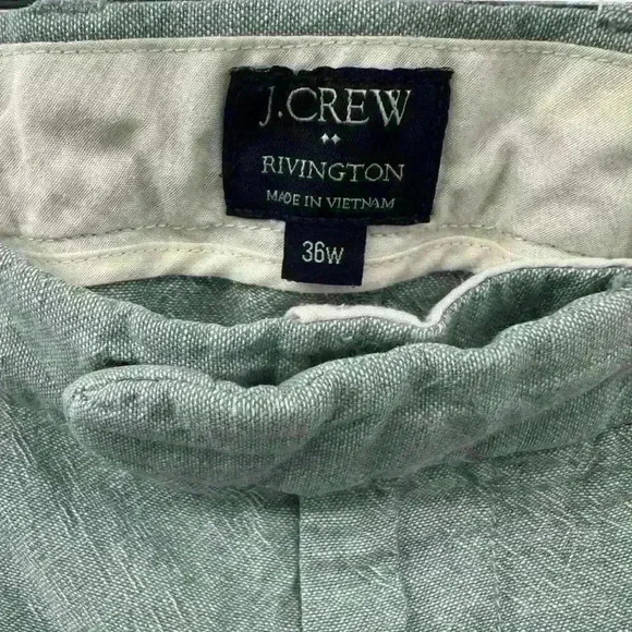 J. Crew Rivington Men's Blue Shorts Size 36w - Picture 3 of 6